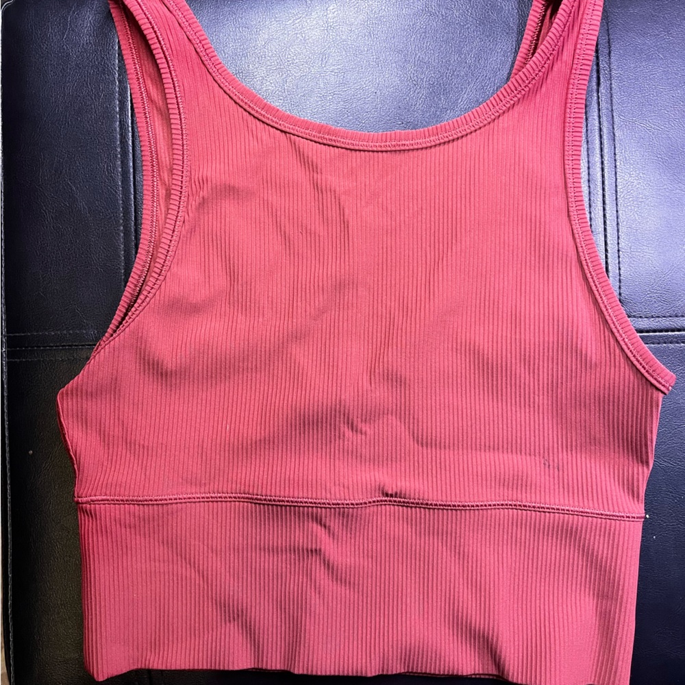 Lululemon Power Pivot Ribbed Tank Top